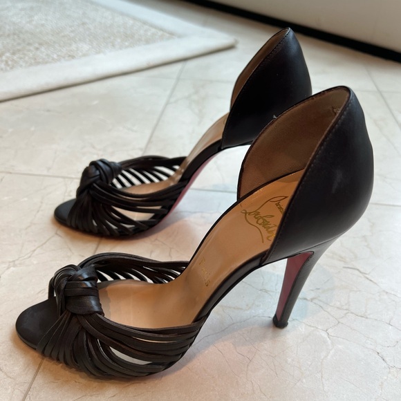 Christian Louboutin Miranda Dorcet Heels size 37.5 - Picture 3 of 5